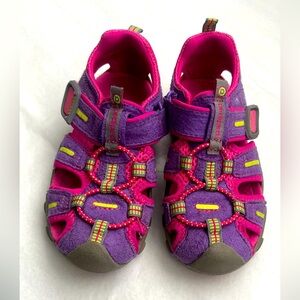 Pediped Girl's Water Shoe Purple/Pink Size 10-10.5 (27 Euro) 💖✨💜🌺